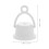 Emergency Bulb Head White Plastic 100 Pack 5