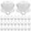Emergency Bulb Head White Plastic 100 Pack 3