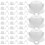 Emergency Bulb Head White Plastic 100 Pack 6