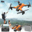 Pyaiiner Drone HD FPV Dual Camera 1080P 2