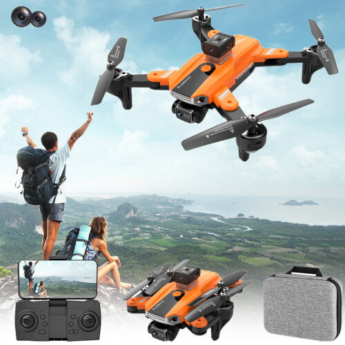 Pyaiiner Drone HD FPV Dual Camera 1080P 1