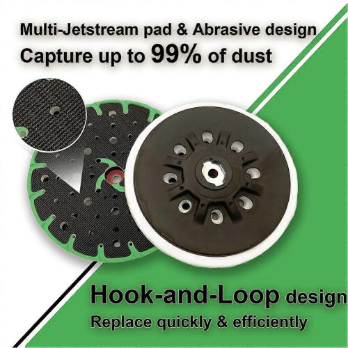 2-Pack Compatible with Festool 202463 RO 150 FEQ 6-Inch Sanding Pad Replacement Backing Pad 2