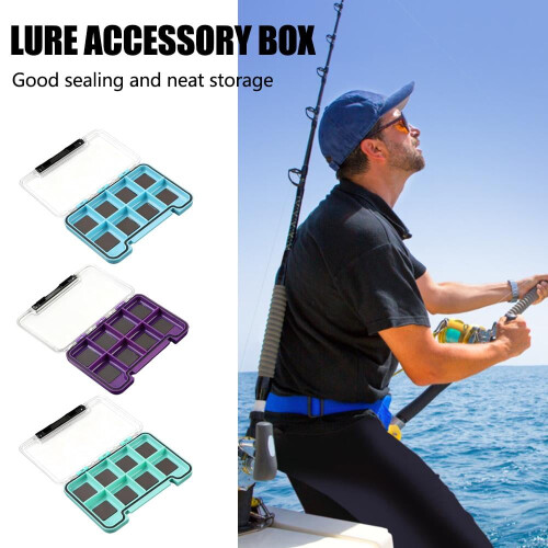 Portable fishing box waterproof lure accessory box 2
