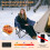 Heated Camping Chair with Headrest 500 lbs 6