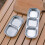 Camping Tableware Set Stainless Steel 5-Piece Portable Tray 3