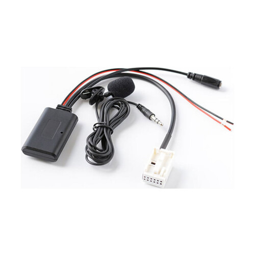 Bluetooth Aux Receiver Cable with Mic for Mercedes-Benz 2