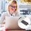 Draagbare mini-reversmicrofoon USB 2.0 voor conferenties en computeropnames 3