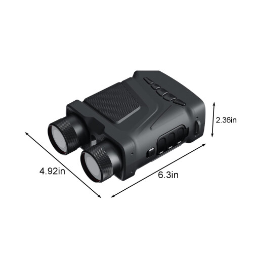 Infrared Night Vision Binocular Camera Black HD 2