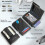 Men's Wallet with Money Clip and RFID Blocking 3.9" x 2.7" 2