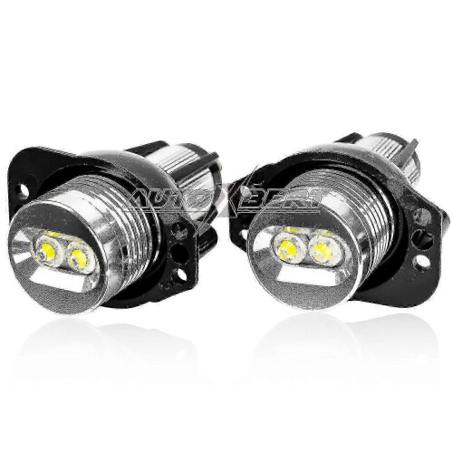 2x LED Angel Eyes til BMW E90 E91 Xenon hvide parkeringslys til BMW ringe 6000k 2