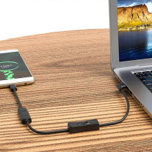 Câble d'extension USB 3.0 droit avec interrupteur marche/arrêt, compatible avec le transfert de données et l'alimentation des ventilate