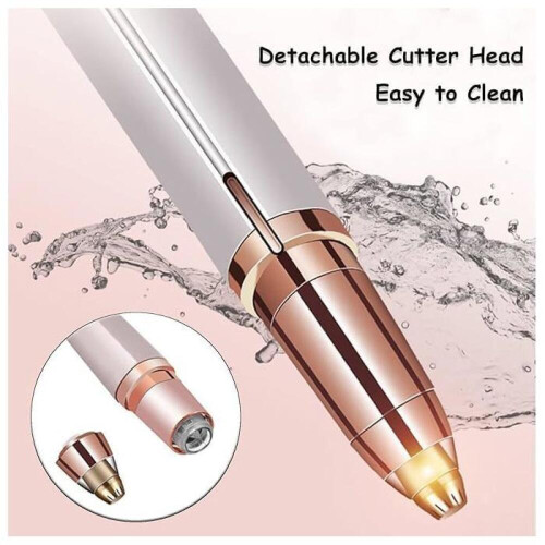Eyebrow Trimmer Electric Eyebrow Epilator USB Rechargeable Eyebrow Razor 2