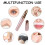 Eyebrow Trimmer Electric Eyebrow Epilator USB Rechargeable Eyebrow Razor 5