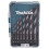 Makita Coffret 8 mèches à bois cylindriques - MAKITA - D-77257 1