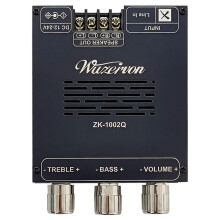 ZK-1002Q QCC3034+TPA3116 Digital Amplifier Board 2.0 Channel APTX Lossless 2X 100W Audio Amp Module B