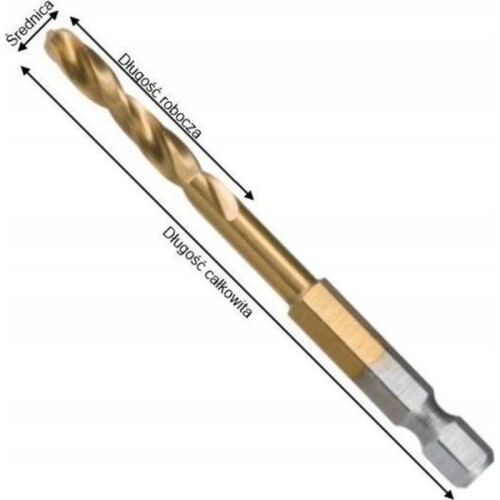 Makita Broca - Makita - B-50924 - HSS-TIN - 4.0x71mm - 1 peça