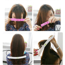 2pcs/set Fashion DIY Professional barber accessories tool Bangs Hair Cutting Clip Comb Hairstyle Typing Trim Tool