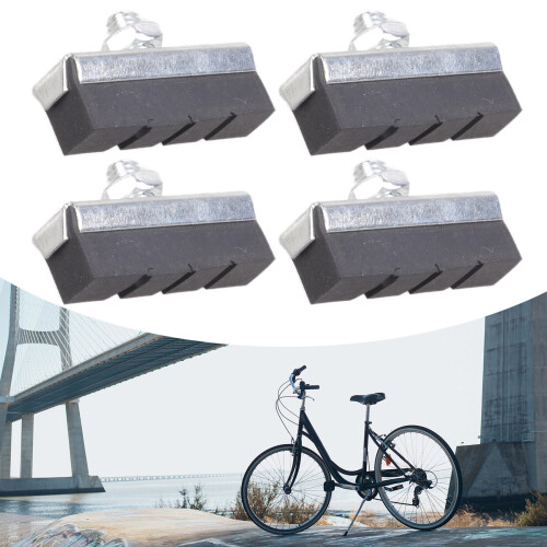 2 Pair Bicycles Brake Pad for Front Back Wheel Mountain Bicycles 1