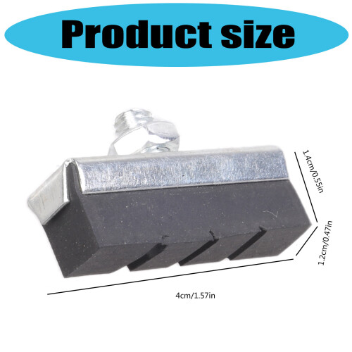 2 Pair Bicycles Brake Pad for Front Back Wheel Mountain Bicycles 2