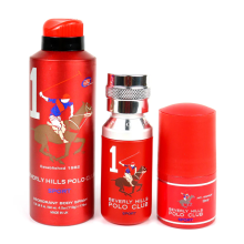 Gift Set Beverly Hills Polo Club: 1982 - Sport 1 Eau De Toilette For Men 50 ml + 1982 - Sport 1 Anti-Perspirant Deodorant Spray For Men 175 ml + 1982