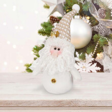 Goldene Weihnachtsmann-Dekorationen, perfekt für rosa Themen. Verleihen Sie Ihrer Weihnachtsdekoration eine persönliche Note – fü