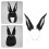 Anime Cosplay Props Θηρίο Λύκος Τρίχα Σκουφάκι Γούνινο Κουνέλι Χτένισμα για τ 2