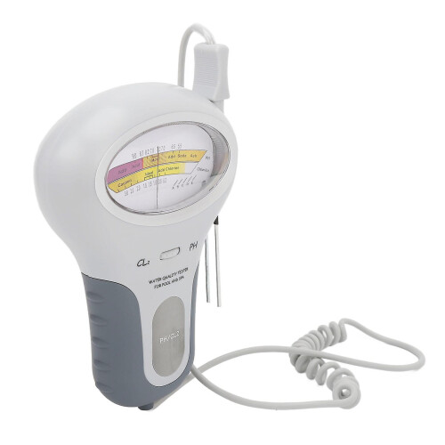 Testeur portable professionnel de pH et de chlore pour la qualité de l'eau