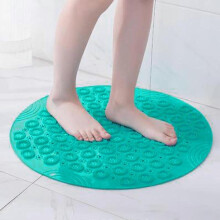 Shower Mat, Non Slip Design For Wet Areas, Power Grip Suction Cups Keep It In Place, Drain Holes Provide Excellent Drainage, Versatile