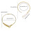 Colar Choker Simples e Elegante com Pérolas, Colar Aberto para Mulheres Estilosas e Modernas 3