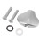 Tuning Peg Cap Ukulele Tuning Knob Handle Small Fish Tail Shape Guitar Shaft Buckle 4