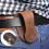 Ανδρικό πορτοφόλι πολλαπλών εργαλείων 100% γνήσιο δέρμα, αυτοάμυνα, 4