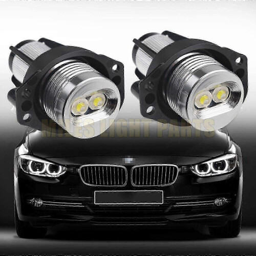 2x LED Angel Eyes til BMW E90 E91 Xenon hvide parkeringslys til BMW ringe 6000k 1