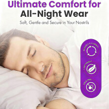 Startovací balíček Mute Snore Stopper Nosní dilatátor pro redukci chrápání a zvýšení proudění vzduchu.
