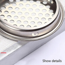 Resistant to Oxidation Air Vents, Stainless Steel Louvers for Fresh Airflow in Your Spaces (5Pcs)