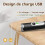 Spumator de lapte electric portabil, reîncărcabil USB, mini mixer cu teluri, viteze reglabile 5