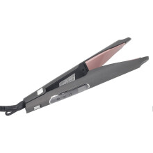 2 in 1 Straightener Curler Twisted PTC Heating LCD Display Temp Control Hair Flat Curling Iron with Gloves