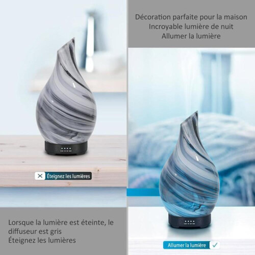 Elektrisk luft eterisk oljediffuser ultralyd aromaoljefukter 150 1