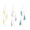 Fishing Baits Hook Sabiki Rig Fishing Baits Lures Rig-White 3