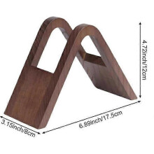 Porte-filtres à café, support de rangement conique en bois pour filtres à café, distributeur de filtres à café orange