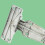 Multipurpose Rise Hinges for Walk In Coolers Flush Mounted 8