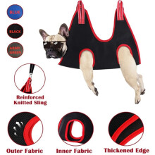 Dog Cat Grooming Nail Cutting Hammock Anti Scratch Fixed Bag Bath Trimming Restraint Bag Pet Hanging Supplies,E