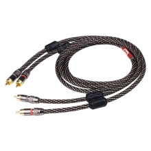 2RCA Cable Male to 2RCA Connector Audio Cables for Home Theater DVD Amplifier TV Video Cord Speaker Signal Audio Cable