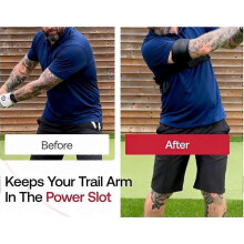 TRS Slider Golf Training Aid Nylon Elastische Swing Trainingsarmband Verstelbare Hulpmiddelen