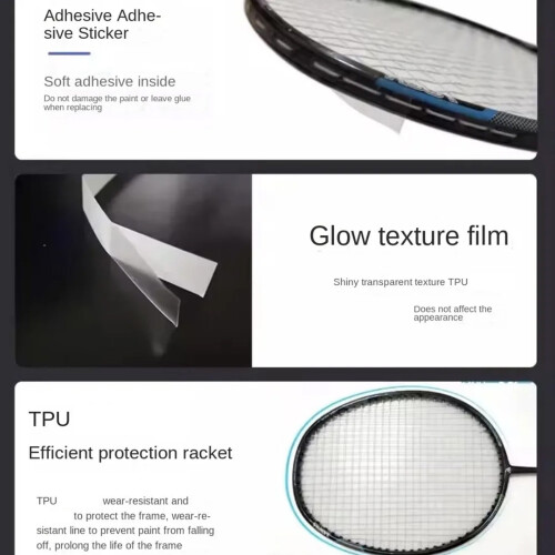 Protective Badminton Racket Tape Reliability Badminton Racket 1