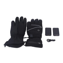 Electric Heated Gloves with 3 Adjustable Temperatures and Lithium Battery for Outdoor Activities M