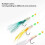 Fishing Baits Hook Sabiki Rig Fishing Baits Lures Rig-White 5