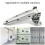 Multipurpose Rise Hinges for Walk In Coolers Flush Mounted 2