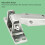 Multipurpose Rise Hinges for Walk In Coolers Flush Mounted 7