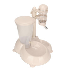 Distributeur d'eau suspendu pour animaux de compagnie, gamelle automatique relevable pour chiens et chats