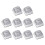 10 stuks creatieve supplementen dikke keycap XDA-Transparant 1